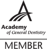 academy of general dentistry member logo